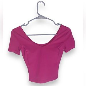 lululemon Align T-Shirt in Rose color. Sold out online
